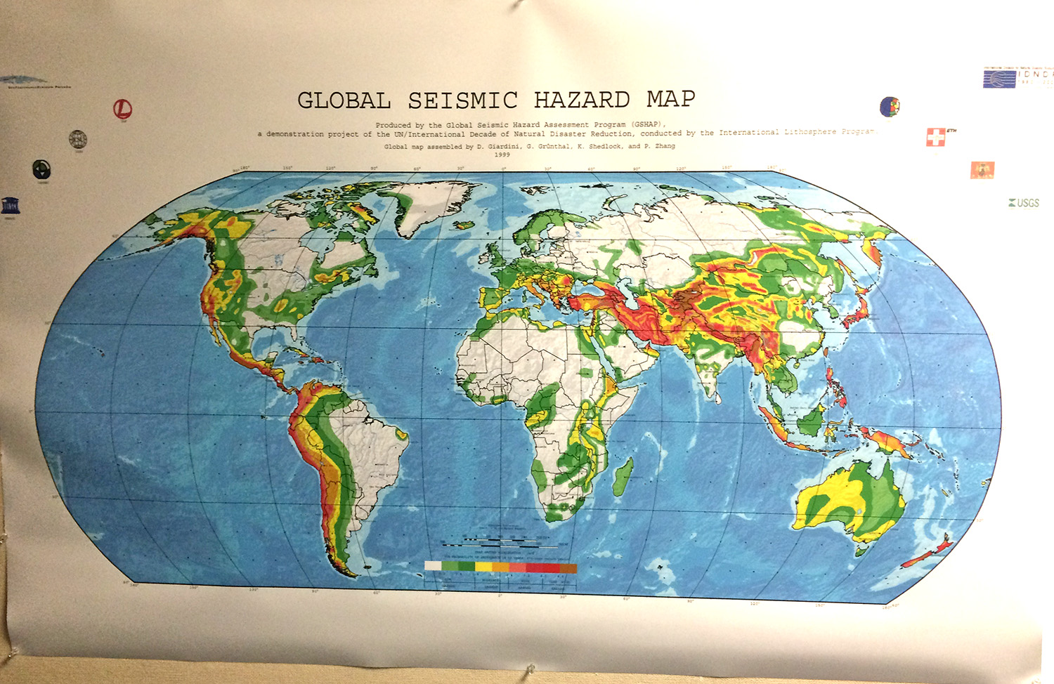 Photograph from the map by Dr. NB Basnet